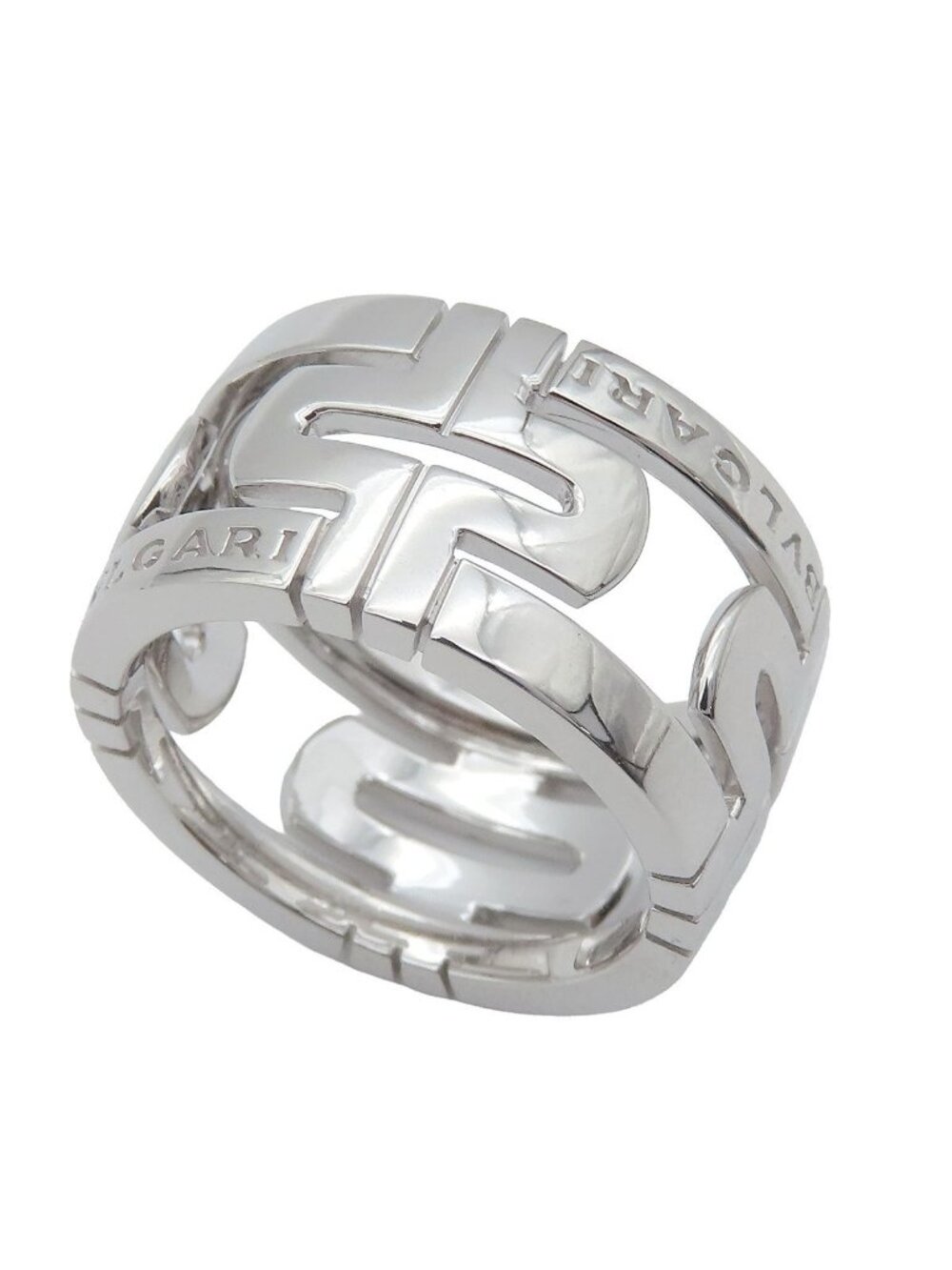 Bvlgari Open Parentesi White Gold 18k 53 Ring